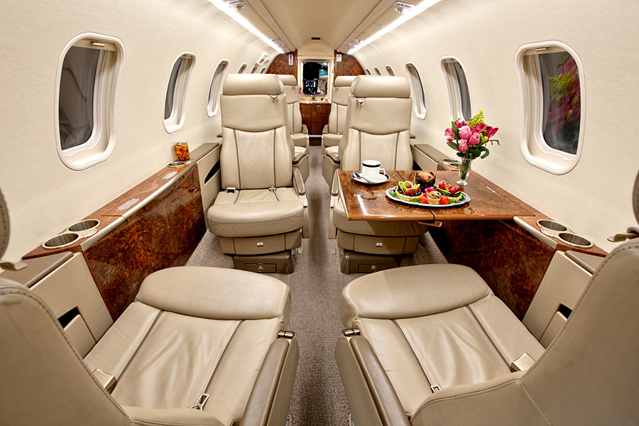 cabina Bombardier Learjet 45 XR